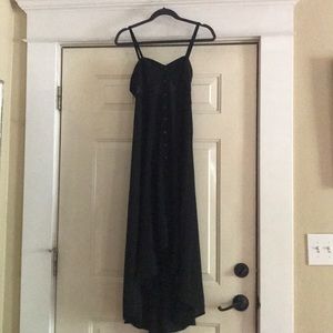 Kimchi Blue sundress with lace inserts.